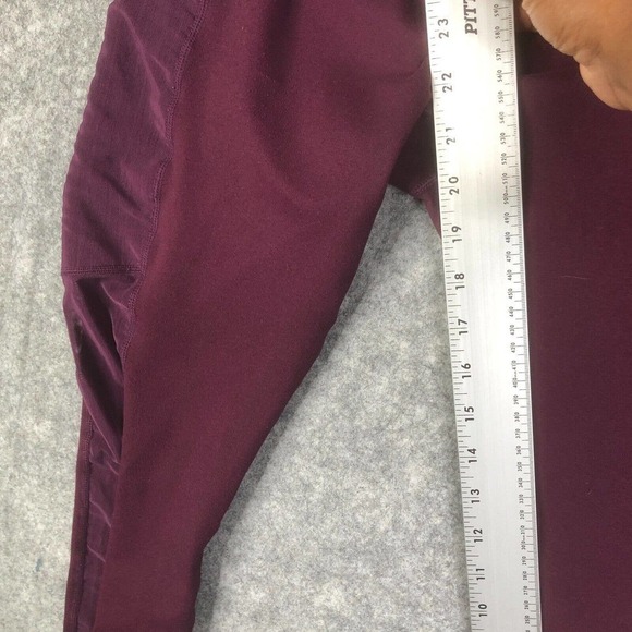 Powerhold by Fabletics Athletic Running Yoga Leggings Pants Women's Maroon Size? - Picture 7 of 10